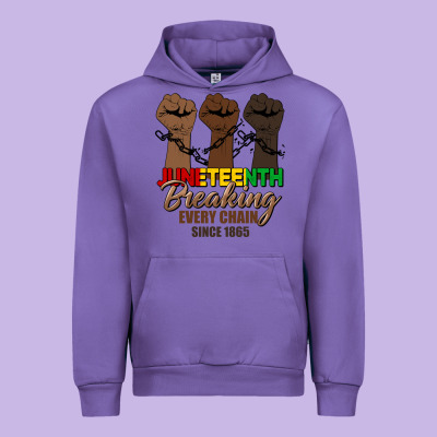 Breaking Every Chain Since 1865 Urban Hoodie Designed By Hra Design Shop