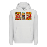 Dove Grey firefighter air mask sunflower and elementary license plate Premium Hoodie - HRA Design Shop