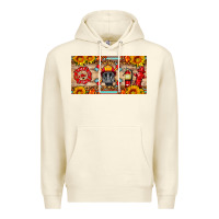 Sandshell firefighter air mask sunflower and elementary license plate Premium Hoodie - HRA Design Shop
