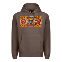 Coffee firefighter air mask sunflower and elementary license plate Premium Hoodie - HRA Design Shop