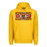 Lemon firefighter air mask sunflower and elementary license plate Premium Hoodie - HRA Design Shop