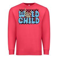 Cardinal wild child blue skeleton Premium Sweatshirt - MaliasSmallBusiness