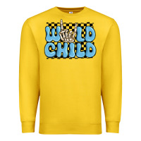 Lemon wild child blue skeleton Premium Sweatshirt - MaliasSmallBusiness