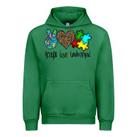 Emerald accept love understand Urban Hoodie - CowhideDigitalArt