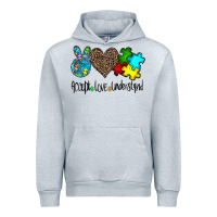 Heather Grey accept love understand Urban Hoodie - CowhideDigitalArt