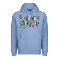 Colony Blue teacher assistant Premium Hoodie - AdoDesignShop