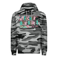 Slate Camo teacher assistant Premium Hoodie - AdoDesignShop
