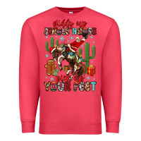 Cardinal giddy up jingle horse pick up your feet Premium Sweatshirt - MaliasSmallBusiness