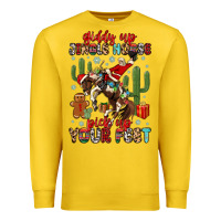 Lemon giddy up jingle horse pick up your feet Premium Sweatshirt - MaliasSmallBusiness