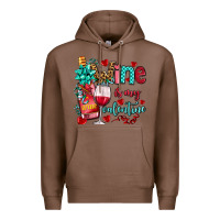 Chestnut wine is my valentine olivia Premium Hoodie - OliviaCreatesArt
