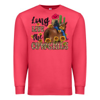 Cardinal long live the cowgirls Premium Sweatshirt - MaliasSmallBusiness