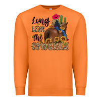 Carrot long live the cowgirls Premium Sweatshirt - MaliasSmallBusiness