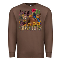 Chestnut long live the cowgirls Premium Sweatshirt - MaliasSmallBusiness