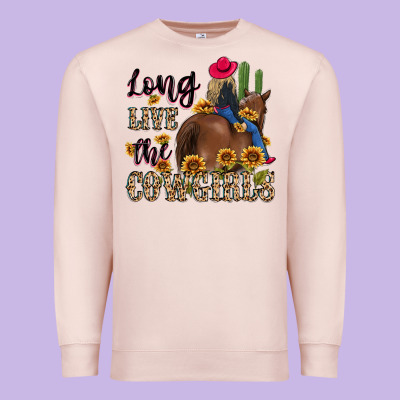 Premium Sweatshirt long live the cowgirls