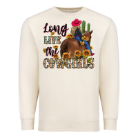 Sandshell long live the cowgirls Premium Sweatshirt - MaliasSmallBusiness