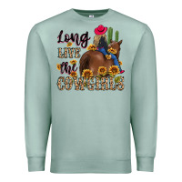 Seafoam long live the cowgirls Premium Sweatshirt - MaliasSmallBusiness