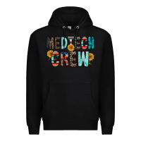 Black medtech crew Premium Hoodie - RacoonDesign