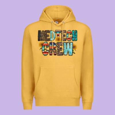 Medtech Crew Premium Hoodie Designed By Racoondesign