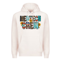 Pale Pink medtech crew Premium Hoodie - RacoonDesign