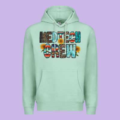 Medtech Crew Premium Hoodie Designed By Racoondesign