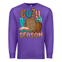 Purple cozy season Premium Sweatshirt - MaliasSmallBusiness