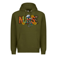 Army Green nurse western Premium Hoodie - RacoonDesign