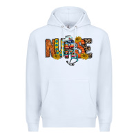 White nurse western Premium Hoodie - RacoonDesign