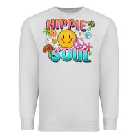 Dove Grey hippie soul Premium Sweatshirt - MaliasSmallBusiness