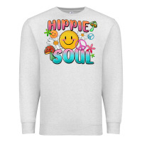 Oatmeal Heather hippie soul Premium Sweatshirt - MaliasSmallBusiness