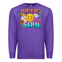 Purple hippie soul Premium Sweatshirt - MaliasSmallBusiness