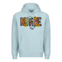 Blue Mist nurse western Premium Hoodie - RacoonDesign