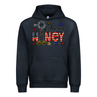 Navy america honey Urban Hoodie - CowhideDigitalArt