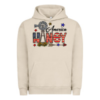 Pigment French Oak america honey Urban Hoodie - CowhideDigitalArt