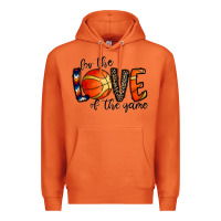 Carrot for the love of the game basketball Premium Hoodie - CowhideDigitalArt