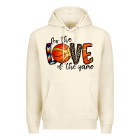 Sandshell for the love of the game basketball Premium Hoodie - CowhideDigitalArt