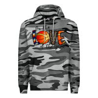 Slate Camo for the love of the game basketball Premium Hoodie - CowhideDigitalArt