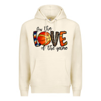 Tofu for the love of the game basketball Premium Hoodie - CowhideDigitalArt