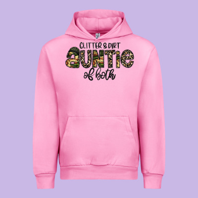 Auntie Urban Hoodie Designed By Cowhidedigitalart