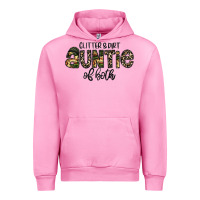 Fuchsia Pink auntie Urban Hoodie - CowhideDigitalArt