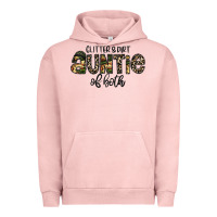 Pigment Salmon auntie Urban Hoodie - CowhideDigitalArt