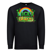 Black lucky charm Premium Sweatshirt - MaliasSmallBusiness