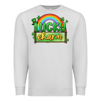 Dove Grey lucky charm Premium Sweatshirt - MaliasSmallBusiness