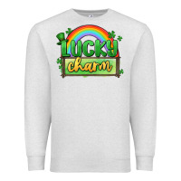 Oatmeal Heather lucky charm Premium Sweatshirt - MaliasSmallBusiness
