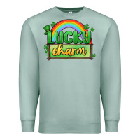Seafoam lucky charm Premium Sweatshirt - MaliasSmallBusiness