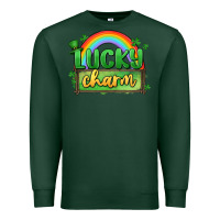 Sports Green lucky charm Premium Sweatshirt - MaliasSmallBusiness