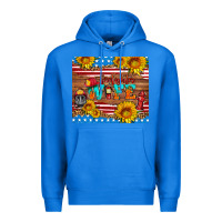 True Royal american flag firefighter wife Premium Hoodie - HRA Design Shop