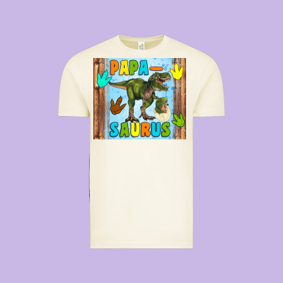Papa Saurus Vintage Tee Designed By Artiststas