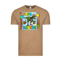 Vintage Coffee papa saurus Vintage Tee - Artiststas