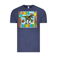Vintage Denim papa saurus Vintage Tee - Artiststas