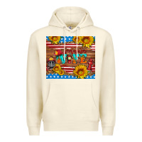 Sandshell american flag firefighter wife Premium Hoodie - HRA Design Shop